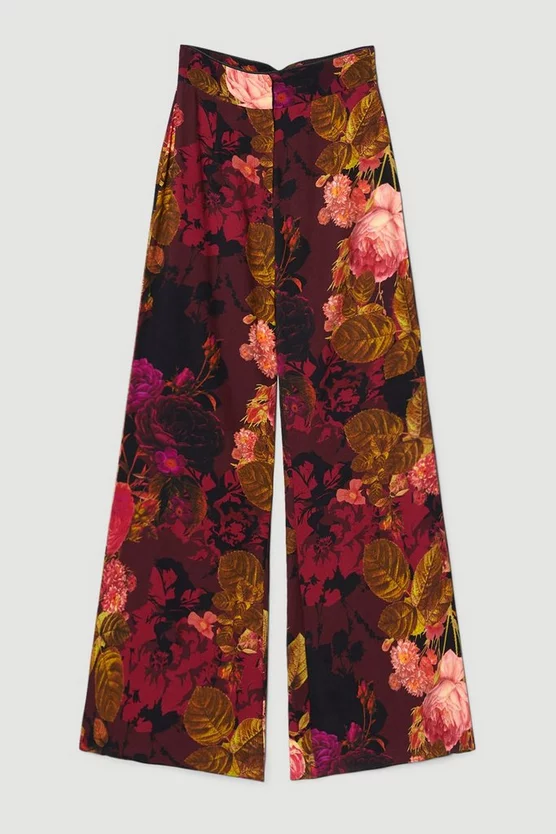Top 10 ๐ Karen Millen Photographic Floral Woven Trouser ๐ 6 Top 10 ๐ Karen Millen Photographic Floral Woven Trouser ๐ - Image 4