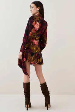 Outlet π― Karen Millen Lydia Millen Petite Photographic Floral Mini π 9 Outlet π― Karen Millen Lydia Millen Petite Photographic Floral Mini π -Karen Millen Outlet store bkk05615 floral xl 2