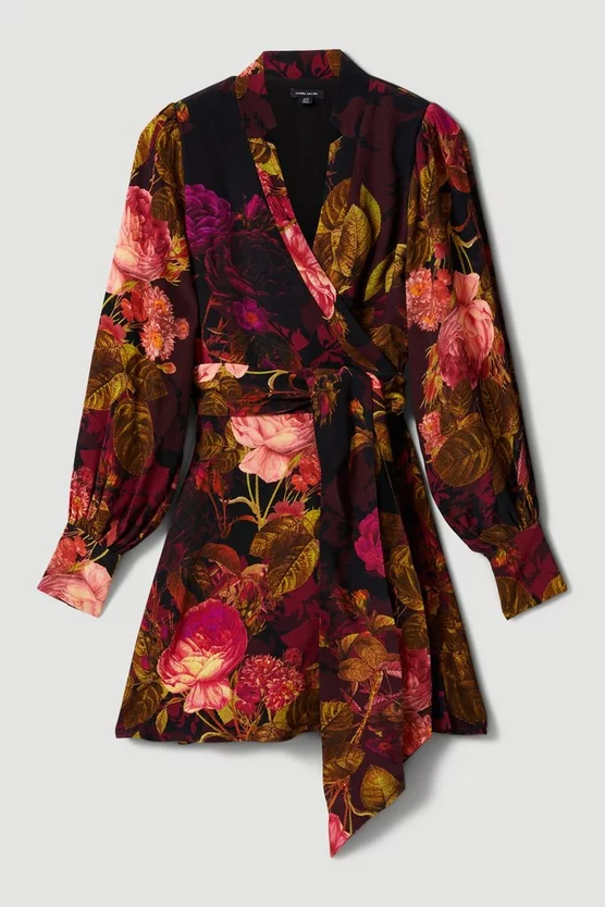 Outlet π― Karen Millen Lydia Millen Petite Photographic Floral Mini π 6 Outlet π― Karen Millen Lydia Millen Petite Photographic Floral Mini π - Image 4