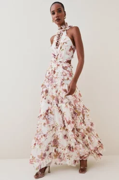 Coupon π Karen Millen Lydia Millen Floral Ruffle Chiffon Maxi π₯° 12 Coupon π Karen Millen Lydia Millen Floral Ruffle Chiffon Maxi π₯° -Karen Millen Outlet store bkk05693 floral xl 2