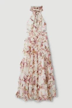 Coupon π Karen Millen Lydia Millen Floral Ruffle Chiffon Maxi π₯° 15 Coupon π Karen Millen Lydia Millen Floral Ruffle Chiffon Maxi π₯° -Karen Millen Outlet store bkk05693 floral xl 5