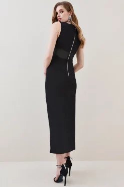 Promo 🥰 Karen Millen Italian Jersey Contour Column Mini 👗 Dress - black 🎁 9 Promo 🥰 Karen Millen Italian Jersey Contour Column Mini 👗 Dress - black 🎁 -Karen Millen Outlet store bkk05806 black xl 2
