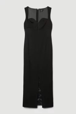 Promo 🥰 Karen Millen Italian Jersey Contour Column Mini 👗 Dress - black 🎁 10 Promo 🥰 Karen Millen Italian Jersey Contour Column Mini 👗 Dress - black 🎁 -Karen Millen Outlet store bkk05806 black xl 3