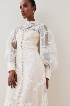 Buy π₯° Karen Millen Lydia Millen Baroque Applique Woven Midi - neutral 𧨠12 Buy π₯° Karen Millen Lydia Millen Baroque Applique Woven Midi - neutral 𧨠-Karen Millen Outlet store bkk05832 neutral xl 3