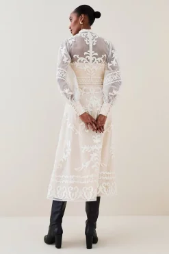 Buy π₯° Karen Millen Lydia Millen Baroque Applique Woven Midi - neutral 𧨠13 Buy π₯° Karen Millen Lydia Millen Baroque Applique Woven Midi - neutral 𧨠-Karen Millen Outlet store bkk05832 neutral xl 4