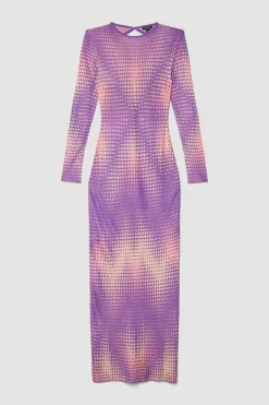 Discount ๐ Karen Millen Mirrored Knitted Maxi Column ๐ Dress - purple โ๏ธ 12 Discount ๐ Karen Millen Mirrored Knitted Maxi Column ๐ Dress - purple โ๏ธ -Karen Millen Outlet store bkk05889 purple xl 3