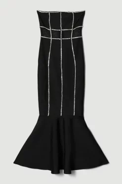 Top 10 ๐ Karen Millen Bandage Bandeau Mesh Knit Maxi ๐ Dress - black ๐ฅ 12 Top 10 ๐ Karen Millen Bandage Bandeau Mesh Knit Maxi ๐ Dress - black ๐ฅ -Karen Millen Outlet store bkk05900 black xl 3
