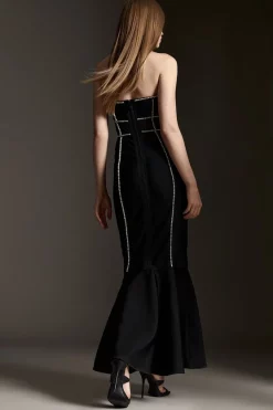 Top 10 ๐ Karen Millen Bandage Bandeau Mesh Knit Maxi ๐ Dress - black ๐ฅ 14 Top 10 ๐ Karen Millen Bandage Bandeau Mesh Knit Maxi ๐ Dress - black ๐ฅ -Karen Millen Outlet store bkk05900 black xl 5