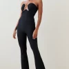 Best reviews of 💯 Karen Millen Knitted Bandage Corset Detail Jumpsuit 🛒 -Karen Millen Outlet store bkk06097 black xl
