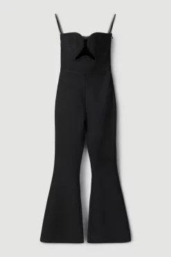 Best reviews of 💯 Karen Millen Knitted Bandage Corset Detail Jumpsuit 🛒 -Karen Millen Outlet store bkk06097 black xl 3
