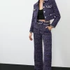 Best Sale โ๏ธ Karen Millen Boucle Sparkle Diamante Trim Wide Leg Trouser - purple ๐ฏ 2 Best Sale โ๏ธ Karen Millen Boucle Sparkle Diamante Trim Wide Leg Trouser - purple ๐ฏ -Karen Millen Outlet store bkk06180 purple xl
