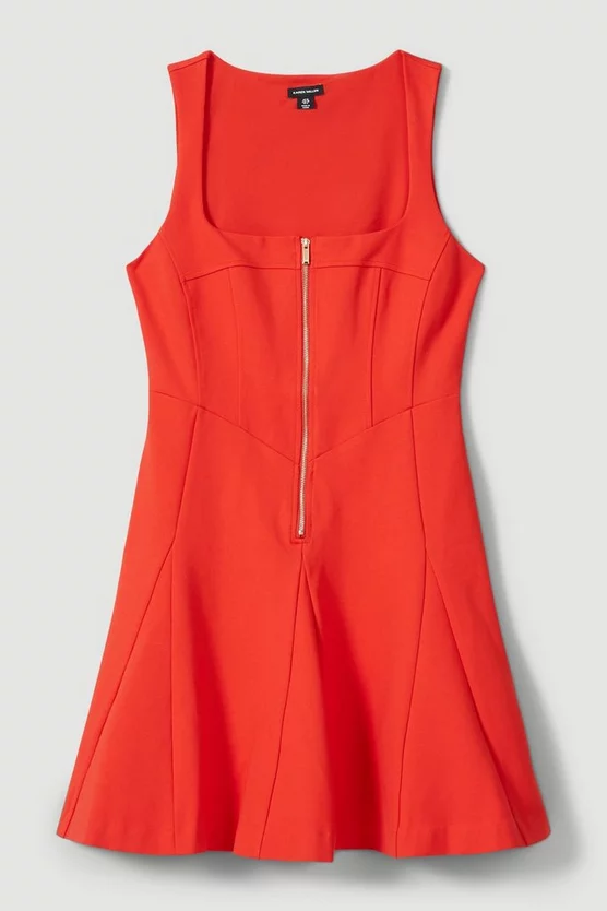 Top 10 ๐ฏ Karen Millen Corset Style Flippy Ponte Midi ๐ Dress - red ๐ 6 Top 10 ๐ฏ Karen Millen Corset Style Flippy Ponte Midi ๐ Dress - red ๐ - Image 4