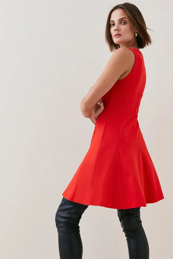 Top 10 ๐ฏ Karen Millen Corset Style Flippy Ponte Midi ๐ Dress - red ๐ 7 Top 10 ๐ฏ Karen Millen Corset Style Flippy Ponte Midi ๐ Dress - red ๐ - Image 5