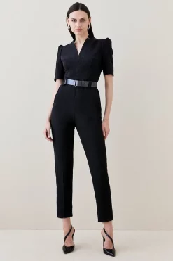 Budget ❤️ Karen Millen Petite Forever Belted Jumpsuit 👍