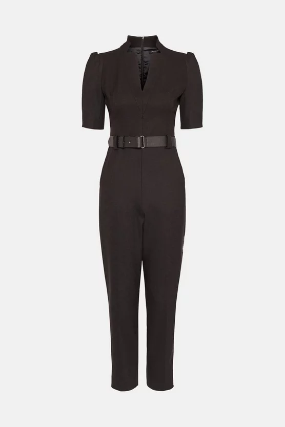 Budget ❤️ Karen Millen Petite Forever Belted Jumpsuit 👍 6 Budget ❤️ Karen Millen Petite Forever Belted Jumpsuit 👍 - Image 4