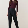 Best deal ⭐ Karen Millen Petite Compact Stretch Slim Leg Trouser 🔥 1 Best deal ⭐ Karen Millen Petite Compact Stretch Slim Leg Trouser 🔥 -Karen Millen Outlet store bkk06264 black xl