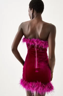 Discount โ Karen Millen Velvet Feather Detail Mini ๐ Dress - purple ๐ 12 Discount โ Karen Millen Velvet Feather Detail Mini ๐ Dress - purple ๐ -Karen Millen Outlet store bkk06271 purple xl 4