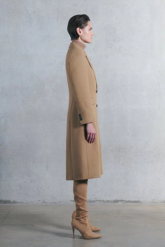 Discount ๐ Karen Millen Italian Virgin Wool Fitted ๐งฅ Coat - camel ๐ 4 Discount ๐ Karen Millen Italian Virgin Wool Fitted ๐งฅ Coat - camel ๐ - Image 2