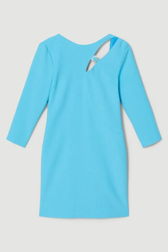 Brand new ๐ Karen Millen Compact Stretch Chain Detail Mini ๐ Dress ๐คฉ 6 Brand new ๐ Karen Millen Compact Stretch Chain Detail Mini ๐ Dress ๐คฉ - Image 4