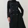 Brand new ๐ Karen Millen Italian Wool Military ๐งฅ Coat ๐ฅ 2 Brand new ๐ Karen Millen Italian Wool Military ๐งฅ Coat ๐ฅ -Karen Millen Outlet store bkk06495 black xl