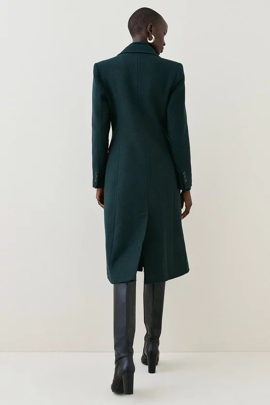 Top 10 ๐ Karen Millen Italian Wool Fitted ๐งฅ Coat โญ 7 Top 10 ๐ Karen Millen Italian Wool Fitted ๐งฅ Coat โญ - Image 5