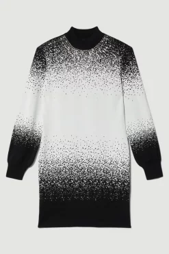 Best Sale 🥰 Karen Millen Plus Size Hotfix Sequin Knit Mini 👗 Dress - mono 🌟 11 Best Sale 🥰 Karen Millen Plus Size Hotfix Sequin Knit Mini 👗 Dress - mono 🌟 -Karen Millen Outlet store bkk06720 mono xl 3
