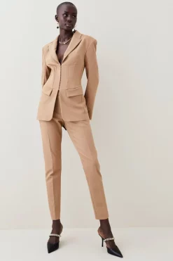 Cheap 💯 Karen Millen Corset Waisted Blazer 🥰 -Karen Millen Outlet store bkk06727 camel xl 5