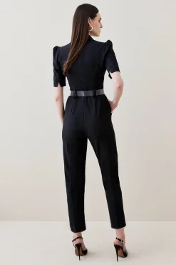 Flash Sale โญ Karen Millen Petite Structured Crepe Forever Belt Jumpsuit - black ๐ 8 Flash Sale โญ Karen Millen Petite Structured Crepe Forever Belt Jumpsuit - black ๐ -Karen Millen Outlet store bkk06916 black xl 2