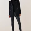 Promo 👍 Karen Millen Italian Wool Mix Double Breasted Short Formal 🧥 Coat 😀 1 Promo 👍 Karen Millen Italian Wool Mix Double Breasted Short Formal 🧥 Coat 😀 -Karen Millen Outlet store bkk07022 black xl