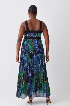Best Pirce 💯 Karen Millen Plus Size Top Stitch Pleated Butterfly Woven Midi 👗 Dress - green ⌛ 10 Best Pirce 💯 Karen Millen Plus Size Top Stitch Pleated Butterfly Woven Midi 👗 Dress - green ⌛ -Karen Millen Outlet store bkk07052 green xl 2