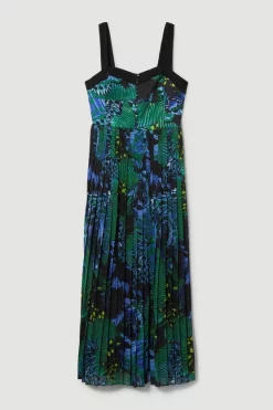 Best Pirce 💯 Karen Millen Plus Size Top Stitch Pleated Butterfly Woven Midi 👗 Dress - green ⌛ 11 Best Pirce 💯 Karen Millen Plus Size Top Stitch Pleated Butterfly Woven Midi 👗 Dress - green ⌛ -Karen Millen Outlet store bkk07052 green xl 3