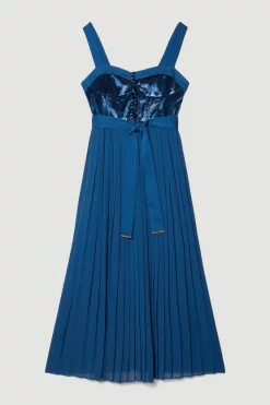 Best reviews of 🎁 Karen Millen Top Stitch Velvet Satin Pleated Woven Midi 👗 Dress - blue 🌟 11 Best reviews of 🎁 Karen Millen Top Stitch Velvet Satin Pleated Woven Midi 👗 Dress - blue 🌟 -Karen Millen Outlet store bkk07140 blue xl 3