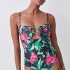 Hot Sale ✔️ Karen Millen Tropical Print Gold Trim Cut Out 🩱 Swimsuit - multi ✔️ 1 Hot Sale ✔️ Karen Millen Tropical Print Gold Trim Cut Out 🩱 Swimsuit - multi ✔️ -Karen Millen Outlet store bkk07194 multi xl