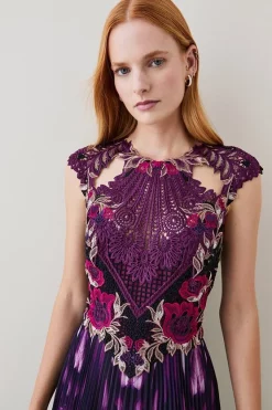Best reviews of ❤️ Karen Millen Metallic Guipure Lace Mirrored Pleat Midi 👗 Dress - purple 👍 12 Best reviews of ❤️ Karen Millen Metallic Guipure Lace Mirrored Pleat Midi 👗 Dress - purple 👍 -Karen Millen Outlet store bkk07287 purple xl 4