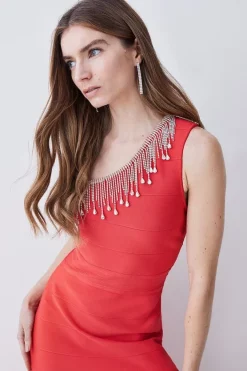 Best Sale 🛒 Karen Millen Bandage Diamante Trim One Shoulder High Low Midi 👗 Dress - orange ❤️ 12 Best Sale 🛒 Karen Millen Bandage Diamante Trim One Shoulder High Low Midi 👗 Dress - orange ❤️ -Karen Millen Outlet store bkk07312 orange xl 4