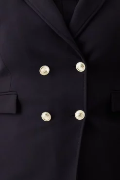 Promo ✔️ Karen Millen Plus Size Compact Essential Tailored Double Breasted Blazer - black 😀 14 Promo ✔️ Karen Millen Plus Size Compact Essential Tailored Double Breasted Blazer - black 😀 -Karen Millen Outlet store bkk07322 black xl 6