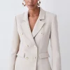 Best Sale 🔥 Karen Millen Compact Essential Tailored Double Breasted Blazer ✔️ 1 Best Sale 🔥 Karen Millen Compact Essential Tailored Double Breasted Blazer ✔️ -Karen Millen Outlet store bkk07332 beige xl