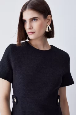 Best reviews of 🔔 Karen Millen Boucle Tab Button Detail A Line Mini 👗 Dress 🔥 13 Best reviews of 🔔 Karen Millen Boucle Tab Button Detail A Line Mini 👗 Dress 🔥 -Karen Millen Outlet store bkk07442 black xl 4