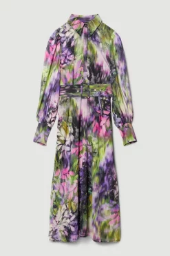 Best deal ๐งจ Karen Millen Floral Georgette Woven ๐ Shirt Midi ๐ Dress ๐คฉ 11 Best deal ๐งจ Karen Millen Floral Georgette Woven ๐ Shirt Midi ๐ Dress ๐คฉ -Karen Millen Outlet store bkk07467 floral xl 3