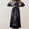 Flash Sale ๐ Karen Millen Lydia Millen Floral Applique Mesh Woven Midi ๐ Dress - mono ๐งจ 2 Flash Sale ๐ Karen Millen Lydia Millen Floral Applique Mesh Woven Midi ๐ Dress - mono ๐งจ -Karen Millen Outlet store bkk07616 mono xl