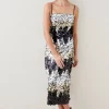 Buy 🔥 Karen Millen Disc Sequin Strappy Woven Midi 👗 Dress - multi ❤️ -Karen Millen Outlet store bkk07657 multi xl