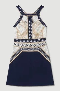 Coupon ๐ฏ Karen Millen Geo Guipure Metallic Lace Woven Mini ๐ Dress - navy ๐ 11 Coupon ๐ฏ Karen Millen Geo Guipure Metallic Lace Woven Mini ๐ Dress - navy ๐ -Karen Millen Outlet store bkk07689 navy xl 3
