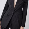 Best reviews of 💯 Karen Millen Pinstripe Single Breasted Blazer - black 🥰 2 Best reviews of 💯 Karen Millen Pinstripe Single Breasted Blazer - black 🥰 -Karen Millen Outlet store bkk07950 black xl