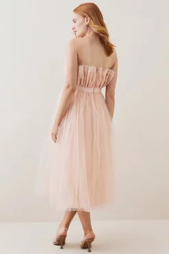 Best Sale ⌛ Karen Millen Lydia Millen Corseted Tulle Midi 👗 Dress - neutral 🌟 13 Best Sale ⌛ Karen Millen Lydia Millen Corseted Tulle Midi 👗 Dress - neutral 🌟 -Karen Millen Outlet store bkk08004 neutral xl 4