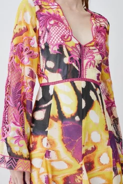 Buy 😉 Karen Millen Floral Applique Woven Midi 👗 Dress - multi ✨ 14 Buy 😉 Karen Millen Floral Applique Woven Midi 👗 Dress - multi ✨ -Karen Millen Outlet store bkk08320 multi xl 5