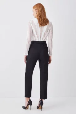 New ๐ Karen Millen Tailored Slim Leg Trouser - black โญ 10 New ๐ Karen Millen Tailored Slim Leg Trouser - black โญ -Karen Millen Outlet store bkk08501 black xl 2