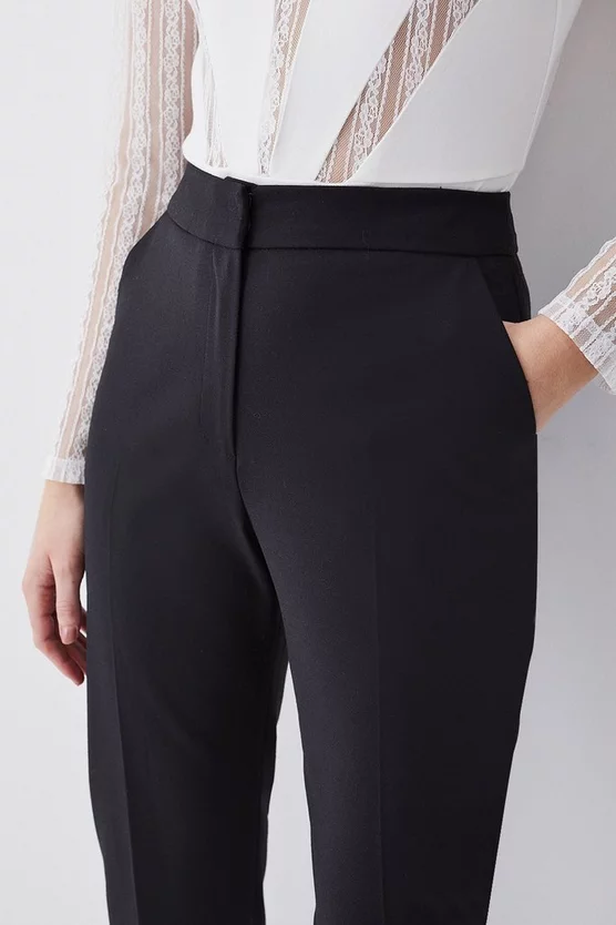 New ๐ Karen Millen Tailored Slim Leg Trouser - black โญ 7 New ๐ Karen Millen Tailored Slim Leg Trouser - black โญ - Image 5