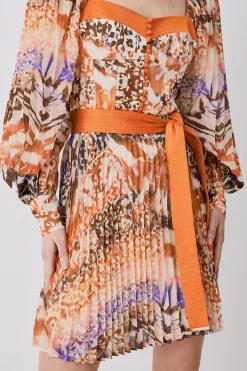 Flash Sale 🎁 Karen Millen Top Stitch Mixed Animal Woven Mini 👗 Dress 🥰 -Karen Millen Outlet store bkk08538 animal xl 4