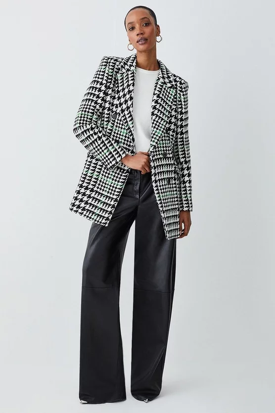 Deals 🎁 Karen Millen Italian Wool Mix Check Double Breast Short 🧥 Coat - multi 🤩 3 Deals 🎁 Karen Millen Italian Wool Mix Check Double Breast Short 🧥 Coat - multi 🤩