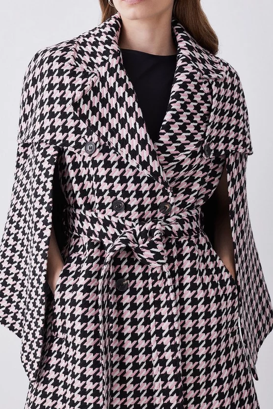 Budget ๐งจ Karen Millen Italian Wool Mix Boucle Short Cape ๐งฅ Coat - multi ๐ 4 Budget ๐งจ Karen Millen Italian Wool Mix Boucle Short Cape ๐งฅ Coat - multi ๐ - Image 2